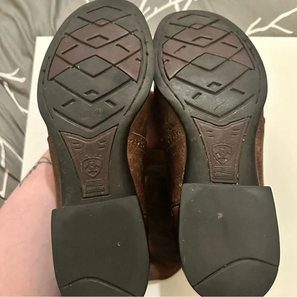 Ariat Heritage Stockman Western Boot Men's Round Toe Leather Boots Size 11.5 D - Picture 10 of 12